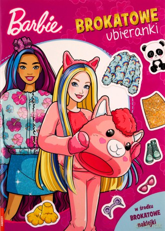 Barbie. Brokatowe Ubieranki [KSIĄŻKA]