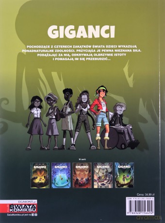 Giganci (Tom 5) Luyana - Lylian, Mobidic, Nika Sztorc [KOMIKS]
