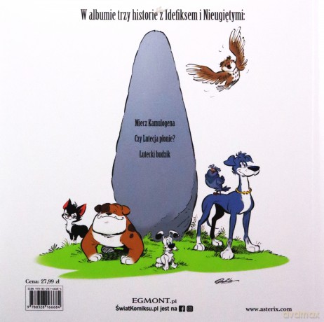 Idefix i Nieugięci (Tom 3) A w Lutecji nieźle buja! [KOMIKS]