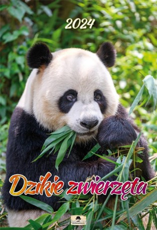 Kalendarz 2024 A3 ścienny Dzikie Zwierzęta [KALENDARZ]