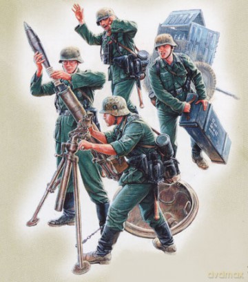 ZVEZDA German 120mm Mortar 42 3583 [MODELARSTWO]
