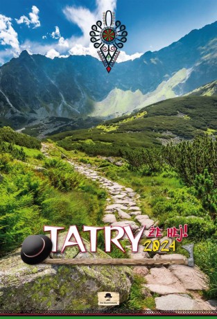 Kalendarz 2024 A3 ścienny Tatry, że hej! [KALENDARZ]