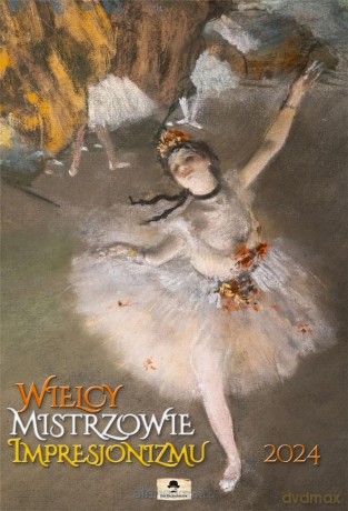 Kalendarz 2024 A3 ścienny Wielcy mistrzowie [KALENDARZ]