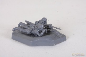 ZVEZDA German Machine Gun Crew 6106 [MODELARSTWO]