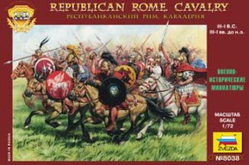 ZVEZDA Republican Rome Cavalery 8038 [MODELARSTWO]
