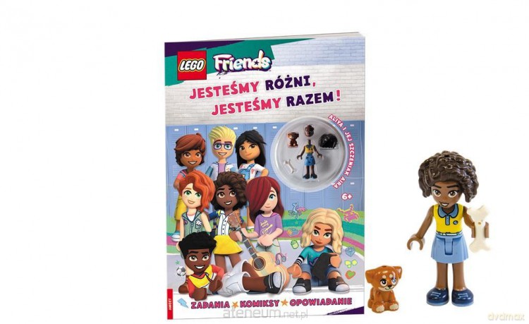 LEGO Friends. Jesteśmy różni, jesteśmy razem! [KSIĄŻKA]
