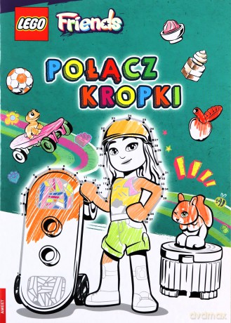LEGO Friends. Połącz kropki [KSIĄŻKA]