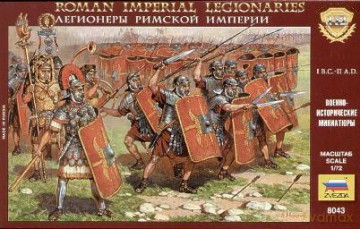 ZVEZDA Roman Imperial Infantry 8043 [MODELARSTWO]