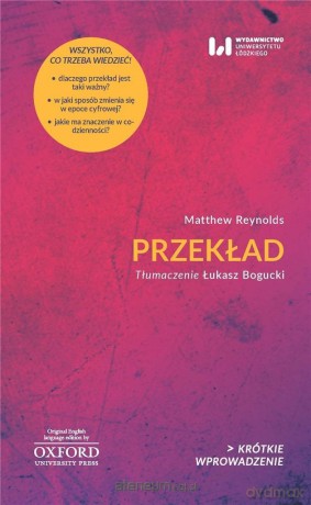 Przekład - Matthew Reynolds [KSIĄŻKA]