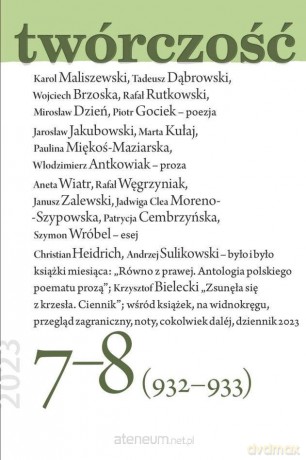 Twórczość 7-8/2023 [KSIĄŻKA]