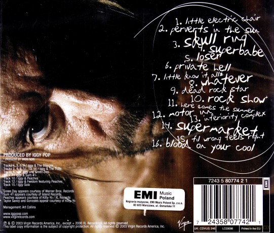 Iggy Pop: Skull Ring [CD]