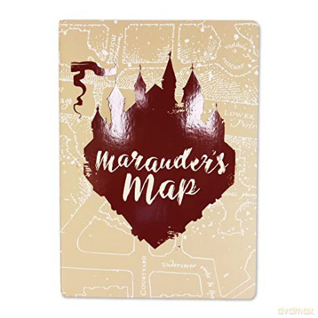 Harry Potter: Harry Potter Marauders Map A5 Notebook (Flex)