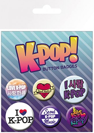 Kpop: Kpop Mix Badge Pcks