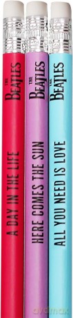 The Beatles: Pencils Set Of 3 - The Beatles