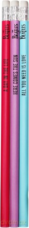 The Beatles: Pencils Set Of 3 - The Beatles