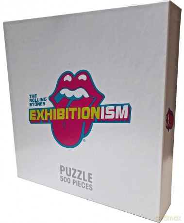 Rolling Stones: Rolling Stones Exhibitionism Record 500 Piece Jigsaw Puzzle [PUZZLE]