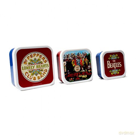 The Beatles: Snack Boxes Set Of 3 - The Beatles (Sgt. Pepper)