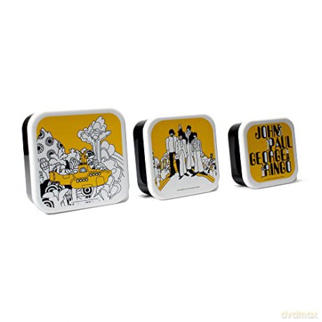 The Beatles: Snack Boxes Set Of 3 - The Beatles (Yellow Submarine)