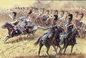ZVEZDA Russian cuirassiers 18121815 8026 [MODELARSTWO]