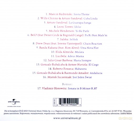 Marcin Kydryński: Siesta XIX [CD]