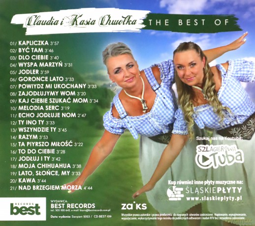Claudia i Kasia Chwołka: The Best Of [CD]