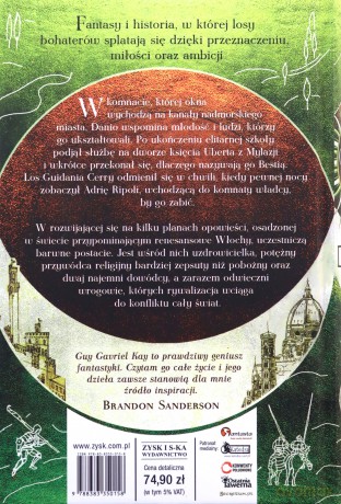 Dawno temu blask - Guy Gavriel Kay [KSIĄŻKA]