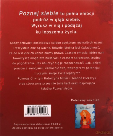 Poznaj siebie. Karty emocji - Katarzyna Miller, Joanna Olekszyk [KSIĄŻKA]