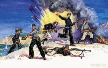 ZVEZDA WW II Soviet Naval Infantry 3520 [MODELARSTWO]