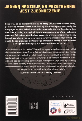 Sfora (Tom 3) W ciemność - Erin Hunter [KSIĄŻKA]