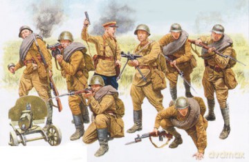 ZVEZDA Red army Infantry 3526 [MODELARSTWO]
