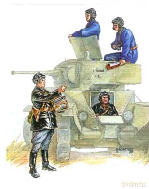 ZVEZDA Soviet Tank Crew 3504 [MODELARSTWO]
