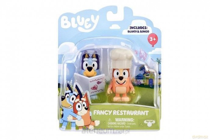 Bluey Figurka Ekskluzywna restauracja 2szt [FIGURKA]