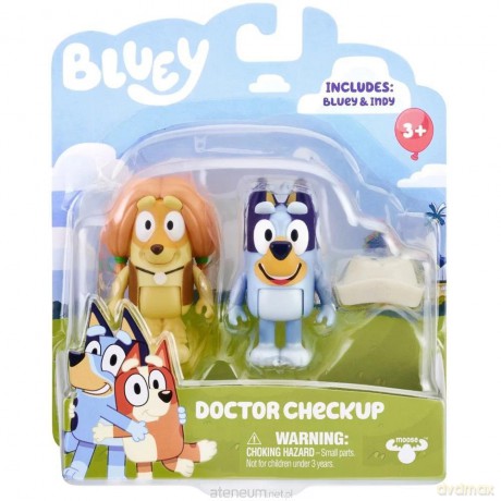 Bluey Figurka Wizyta u lekarza 2szt [FIGURKA]