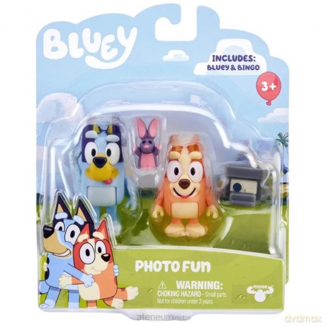 Bluey Figurka Zabawa w fotografa 2szt [FIGURKA]