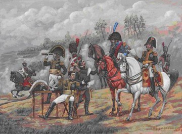 ZVEZDA French Napoleonic HQ Staff 8080 [MODELARSTWO]
