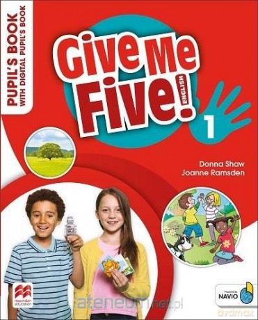 Give Me Five! 1 Pupil's Book+ kod online - Donna Shaw, Joanne Ramsden [KSIĄŻKA]