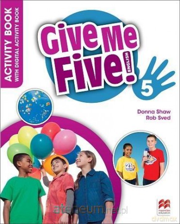 Give Me Five! 5 Activity Book + kod online - Donna Shaw, Rob Sved [KSIĄŻKA]