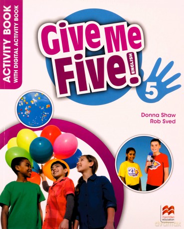 Give Me Five! 5 Activity Book + kod online - Donna Shaw, Rob Sved [KSIĄŻKA]