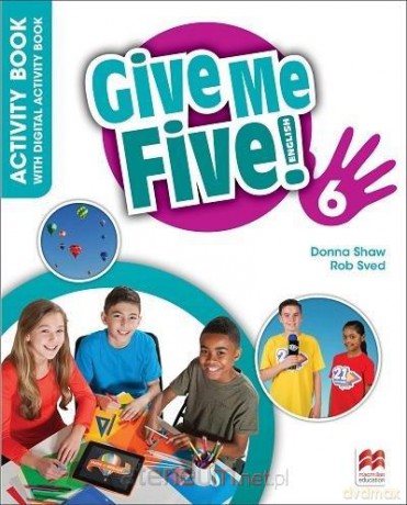 Give Me Five! 6 Activity Book + kod online - Donna Shaw, Rob Sved [KSIĄŻKA]