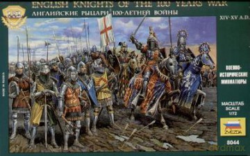 ZVEZDA English Knights 100 Years War 8044 [MODELARSTWO]