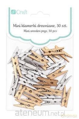 Klamerki mini 2,5cm 30szt