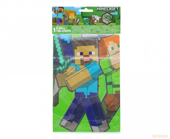 Obrus plastikowy Minecraft 120x180cm