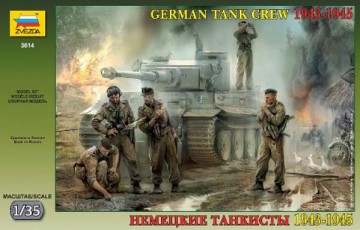 ZVEZDA German Tank Crew 19431945 3614 [MODELARSTWO]