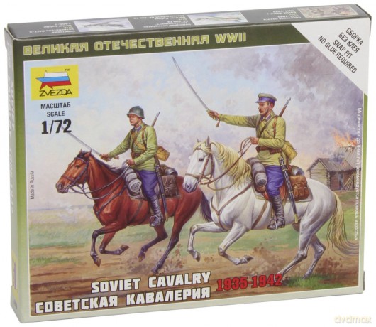 ZVEZDA Soviet Cavalry 19351942 6161 [MODELARSTWO]