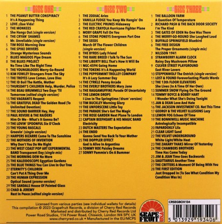 March Of The Flower Children: The American Sounds Of 1967 [3CD]