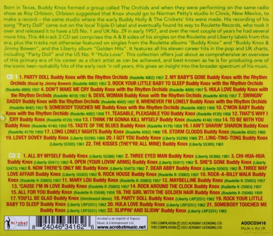 Buddy Knox: Party Doll - Singles & Albums 1957-62 [2CD]