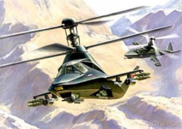 ZVEZDA Kamov Ka58 "Black Ghost" 7232 [MODELARSTWO]