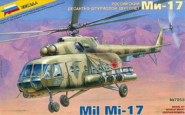 ZVEZDA Mil Mi17 HIP 7253 [MODELARSTWO]