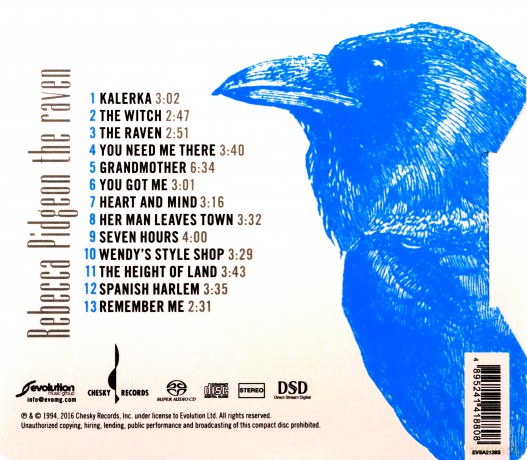 Rebecca Pidgeon: The Raven [CD]