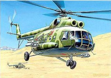 ZVEZDA MIL Mi8T Helicopter 7230 [MODELARSTWO]